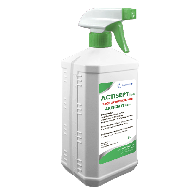 Антисептик «АСТІSЕРТ iph» / «АКТІСЕПТ ізп», флакон, 1000 мл, спрей